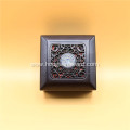 Brown wooden ornament box